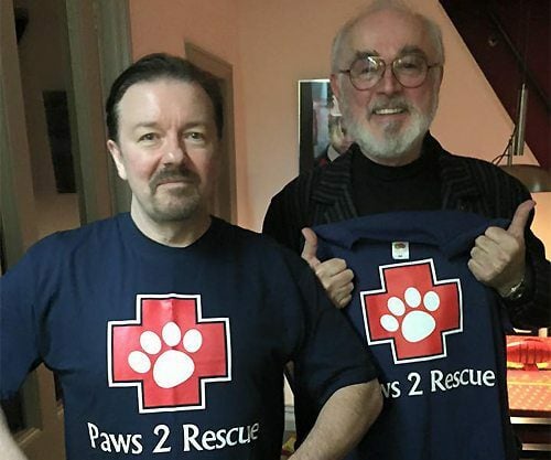 Paws2Rescue Ricky Gervais